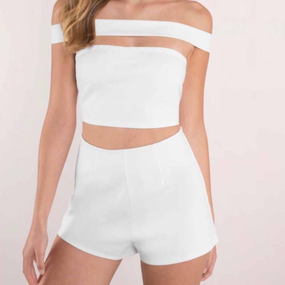 Tobi white romper